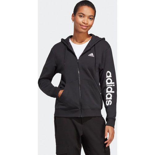 Essentials Linear Zip-Up Hoodie in Cotton - ADIDAS SPORTSWEAR - Modalova