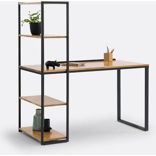 Hiba, and steel metal bookcase desk - LA REDOUTE INTERIEURS - Modalova