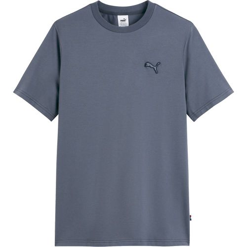 Embroidered Logo Cotton T-Shirt, Made in France - Puma - Modalova