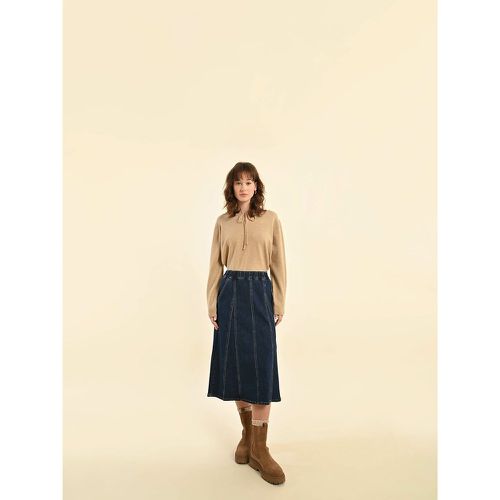 Denim Midi Skirt - MOLLY BRACKEN - Modalova