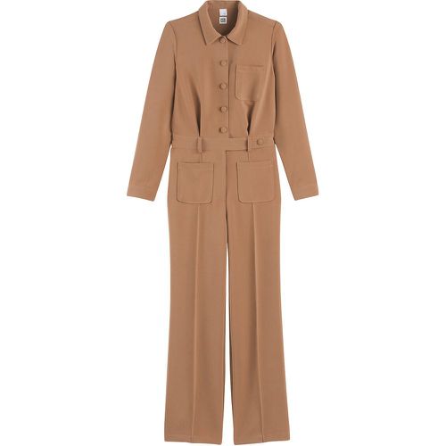 Recycled Long Sleeve Jumpsuit, Length 31.5" - LA REDOUTE COLLECTIONS - Modalova