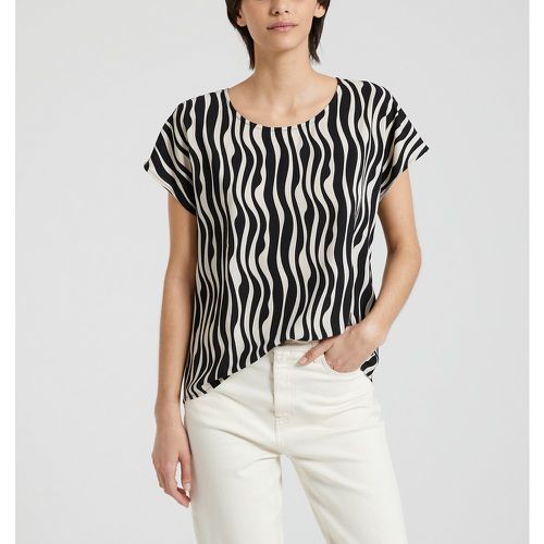 Striped Short Sleeve Blouse - JDY - Modalova