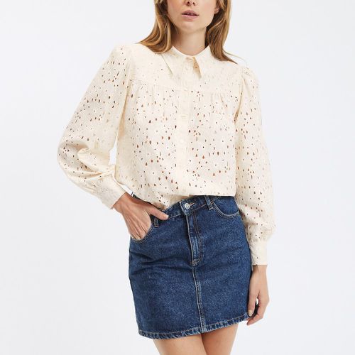 Lovely Embroidered Blouse with Long Sleeves - Suncoo - Modalova