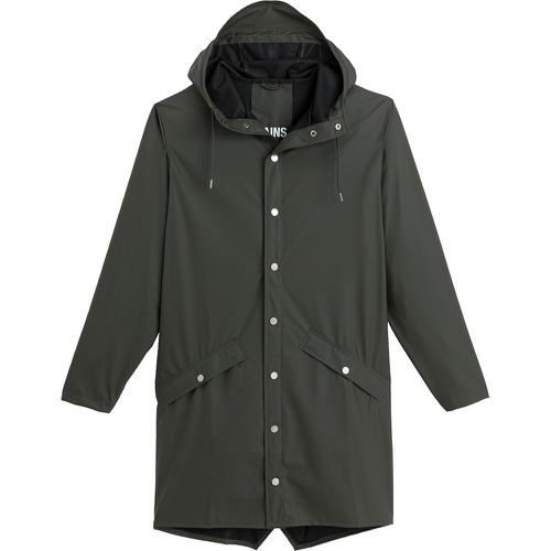 Unisex Showerproof Long Jacket with Hood - Rains - Modalova