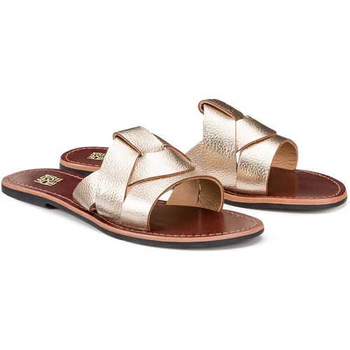 Metallic Leather Mules - LA REDOUTE COLLECTIONS - Modalova