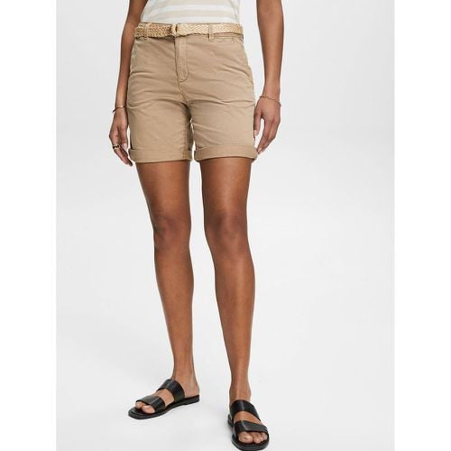 Cotton Mix Chino Shorts - Esprit - Modalova