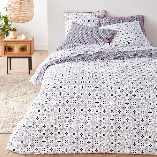 Zehia Tiled 100% Cotton Duvet Cover - LA REDOUTE INTERIEURS - Modalova