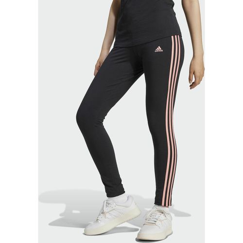 Essentials 3-Stripes Loungewear Leggings in Cotton with High Waist - ADIDAS SPORTSWEAR - Modalova