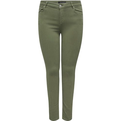 Cotton Mix Skinny Trousers - ONLY CARMAKOMA - Modalova