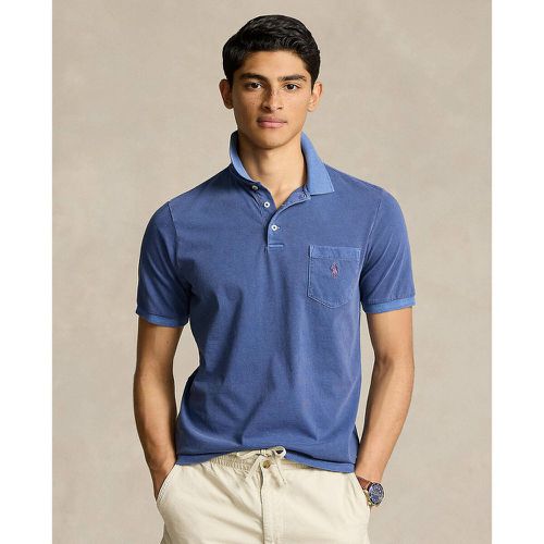 Cotton Jersey Polo Shirt with Embroidered Logo Pocket - Polo Ralph Lauren - Modalova