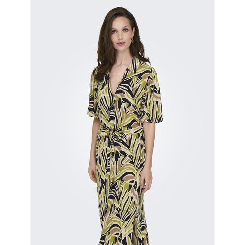 Printed Belted Maxi Dress - JDY - Modalova