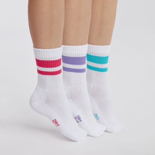 Pack of 3 Pairs of Ecos Socks in Cotton Mix - DIM SPORT - Modalova