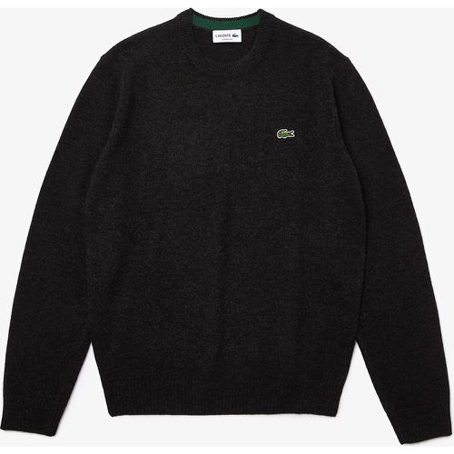 Wool Crew Neck Jumper - Lacoste - Modalova