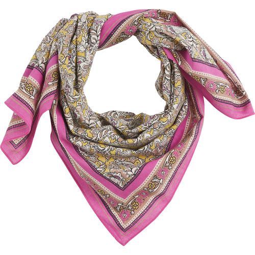 Floral Print Cotton Scarf - LA REDOUTE COLLECTIONS - Modalova