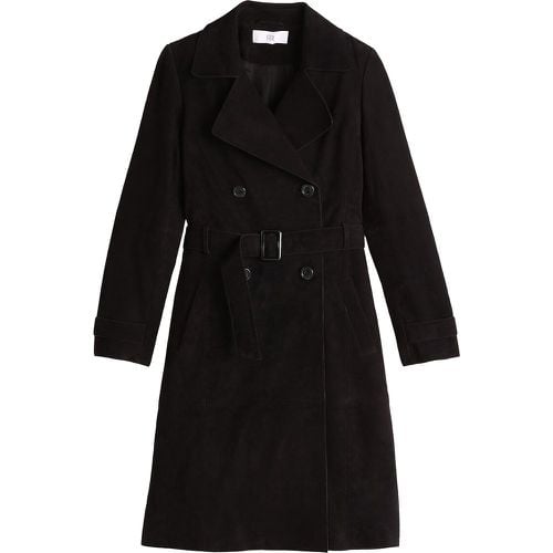 Leather Long Trench Coat - LA REDOUTE COLLECTIONS - Modalova