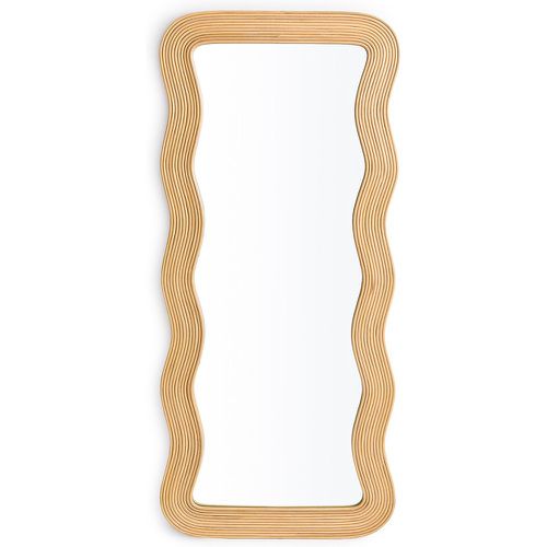 Kiza 180cm High Wavy Rattan Mirror - LA REDOUTE INTERIEURS - Modalova