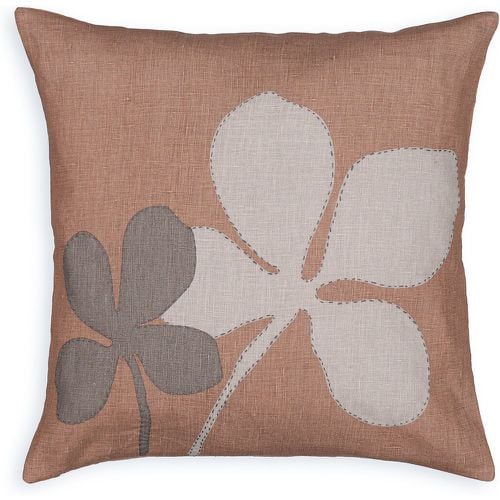 Soham 45 x 45cm Foliage 100% Linen Cushion Cover - LA REDOUTE INTERIEURS - Modalova