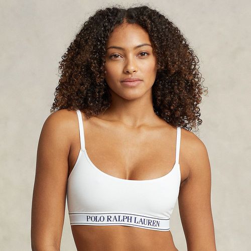 Essentials Non-Underwired Bralette in Cotton Mix - Polo Ralph Lauren - Modalova