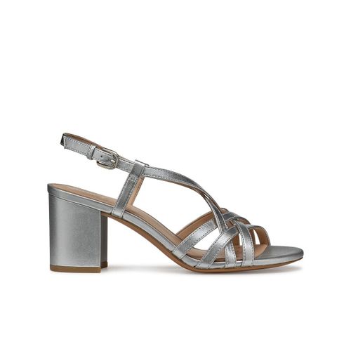 Virnilisa 65 Leather Heeled Sandals - Geox - Modalova