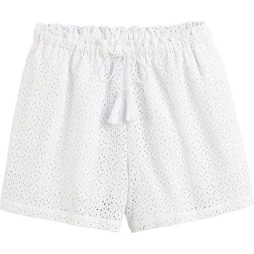 Cotton Broderie Anglaise Shorts - LA REDOUTE COLLECTIONS - Modalova