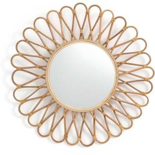 Nogu 50cm Diameter Sun-Shaped Rattan and Bamboo Mirror - LA REDOUTE INTERIEURS - Modalova