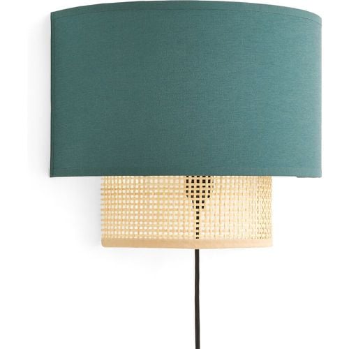 Dolkie Cane & Cotton Double Wall Lamp - LA REDOUTE INTERIEURS - Modalova