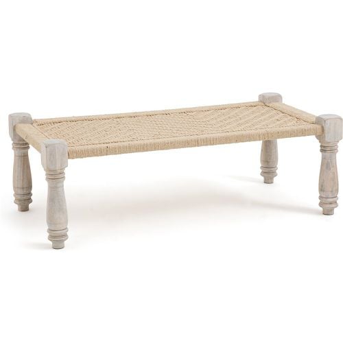 Adas Rope & Mango Wood Indian Bench - LA REDOUTE INTERIEURS - Modalova