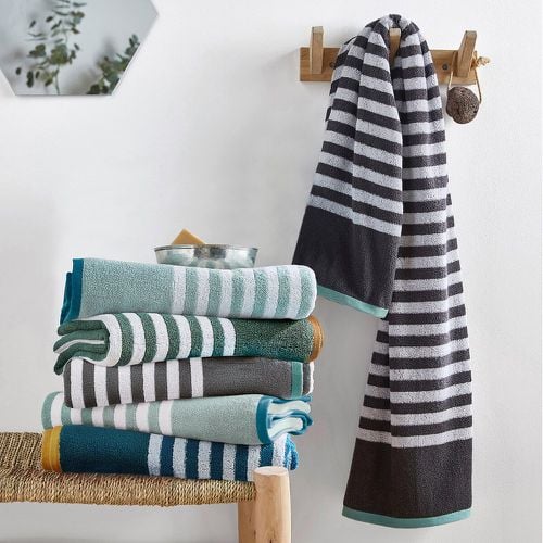 Calanques 500g/m2 Striped Towel - LA REDOUTE INTERIEURS - Modalova