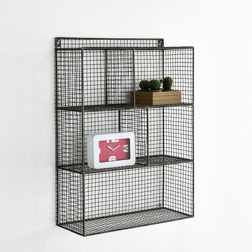 The Areglo Metal Wall Unit with 3 Compartments - LA REDOUTE INTERIEURS - Modalova