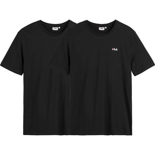 Pack of 2 Foundation T-Shirts in Cotton with Short Sleeves - Fila - Modalova