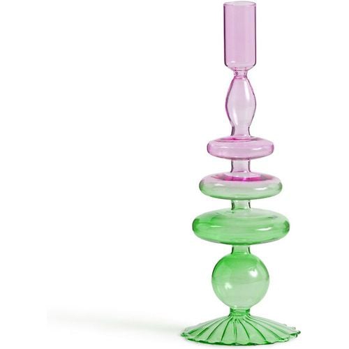 Chilava 26.5cm High Glass Candle Holder - LA REDOUTE INTERIEURS - Modalova