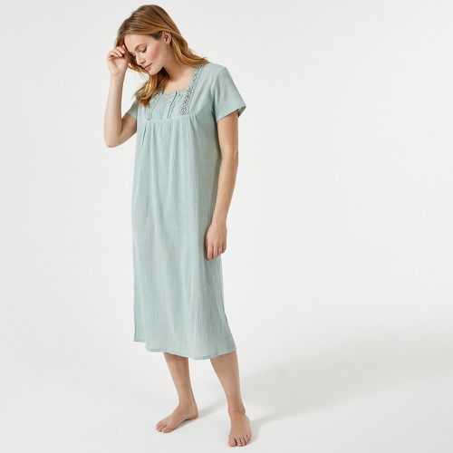 Cotton Crepon Nightdress - Anne weyburn - Modalova