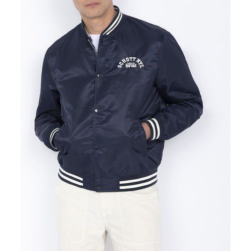 Short Mid-Season Bomber Jacket - Schott - Modalova