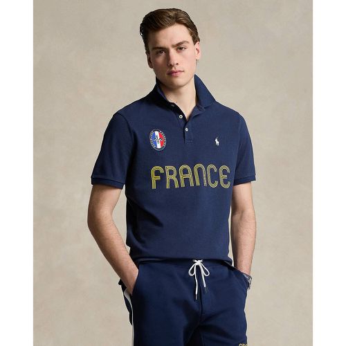 France Polo Shirt in Cotton Pique, Regular Fit - Polo Ralph Lauren - Modalova