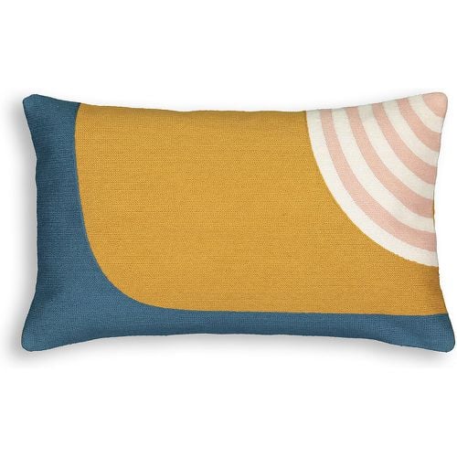 Wavy Embroidered 100% Cotton Cushion Cover - LA REDOUTE INTERIEURS - Modalova