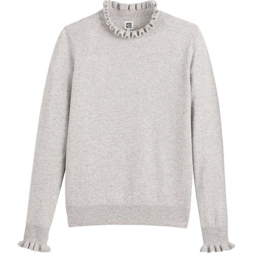 Recycled Wool/Cashmere Jumper with High Neck - LA REDOUTE COLLECTIONS - Modalova