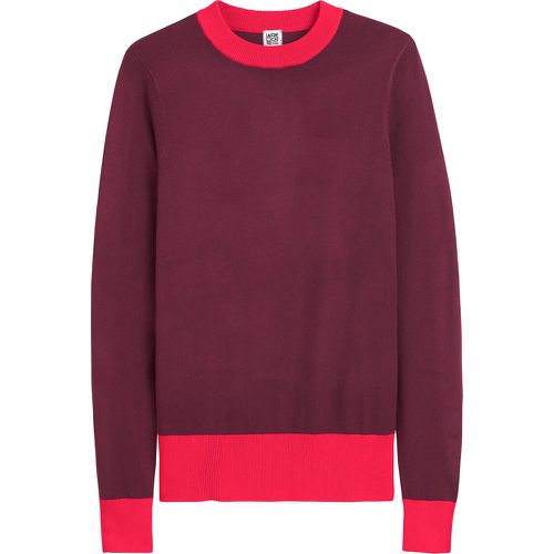 Two-Tone Jumper with Crew Neck - LA REDOUTE COLLECTIONS - Modalova