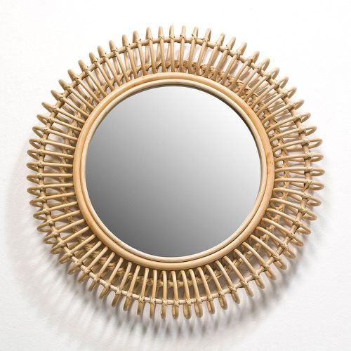 Tarsile 60cm Diameter Round Rattan Mirror - AM.PM - Modalova