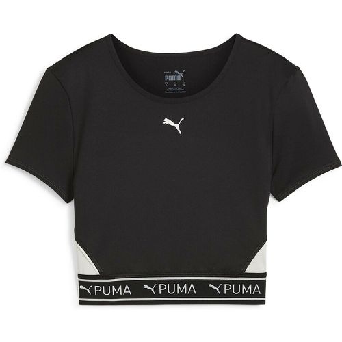 Recycled Crew Neck T-Shirt with Short Sleeves - Puma - Modalova