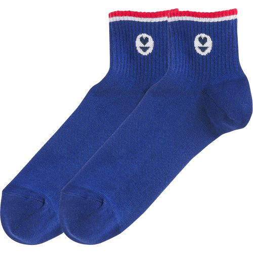 EQF Crew Socks in Cotton Mix - LE SLIP FRANCAIS - Modalova