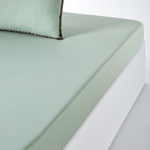 Bolzano 30cm 100% Cotton Percale 200 Thread Count Fitted Sheet - LA REDOUTE INTERIEURS - Modalova