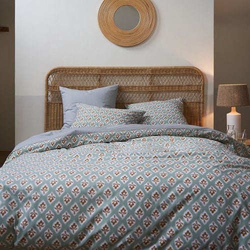 Cilou Palmette 100% Cotton Percale 200 Thread Count Duvet Cover - LA REDOUTE INTERIEURS - Modalova