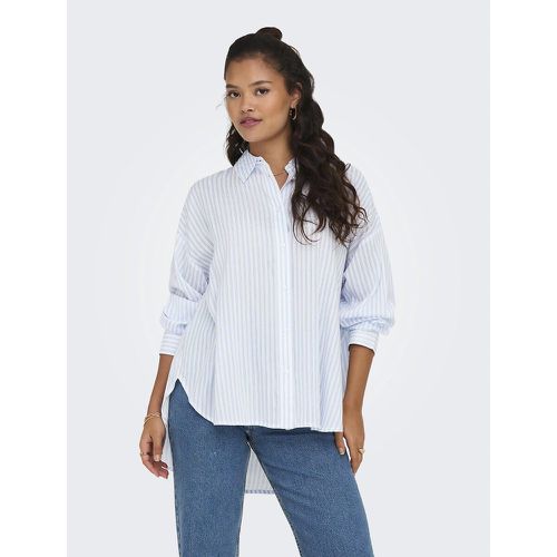 Striped Oversized Shirt - JDY - Modalova