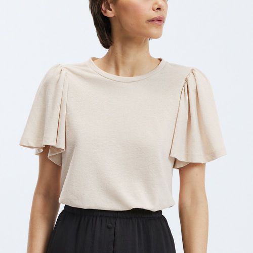 Recycled Flutter Sleeve T-Shirt with Crew Neck - Vero Moda - Modalova