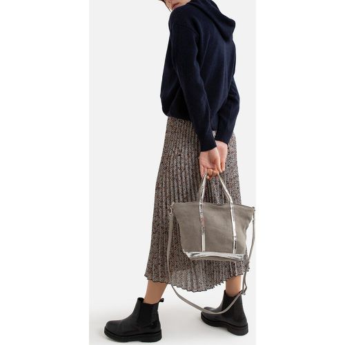 Linen Small Tote Bag with Sequin Trim - VANESSA BRUNO - Modalova