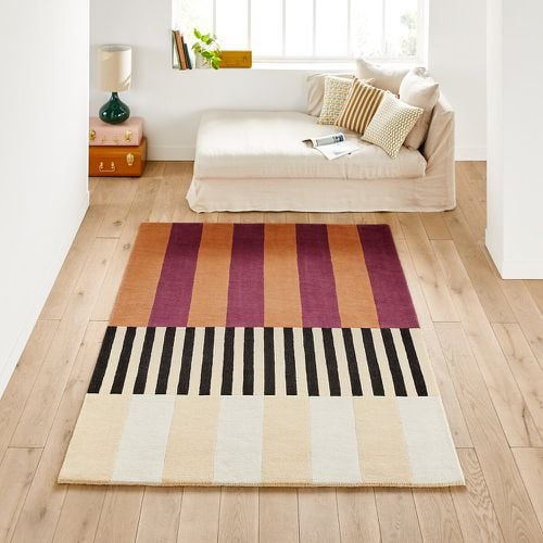 Traviato Striped 100% Wool Rug - LA REDOUTE INTERIEURS - Modalova