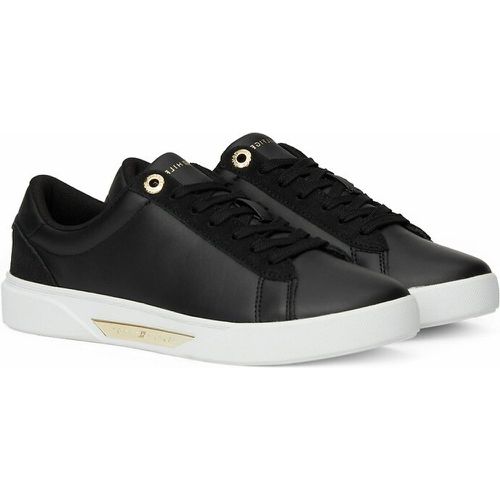 Chique Court Leather Trainers - Tommy Hilfiger - Modalova