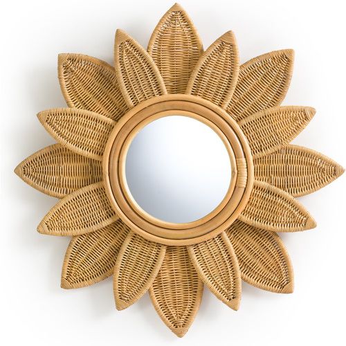 Nogu Floral 60cm Diameter Rattan Mirror - LA REDOUTE INTERIEURS - Modalova