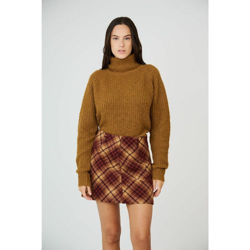 Chunky Knit Turtleneck Jumper - SEE U SOON - Modalova