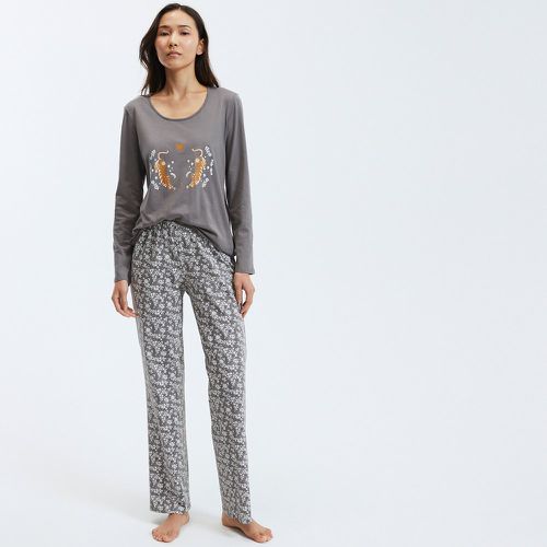 Cotton Long Sleeve Pyjamas - SO'HOME - Modalova